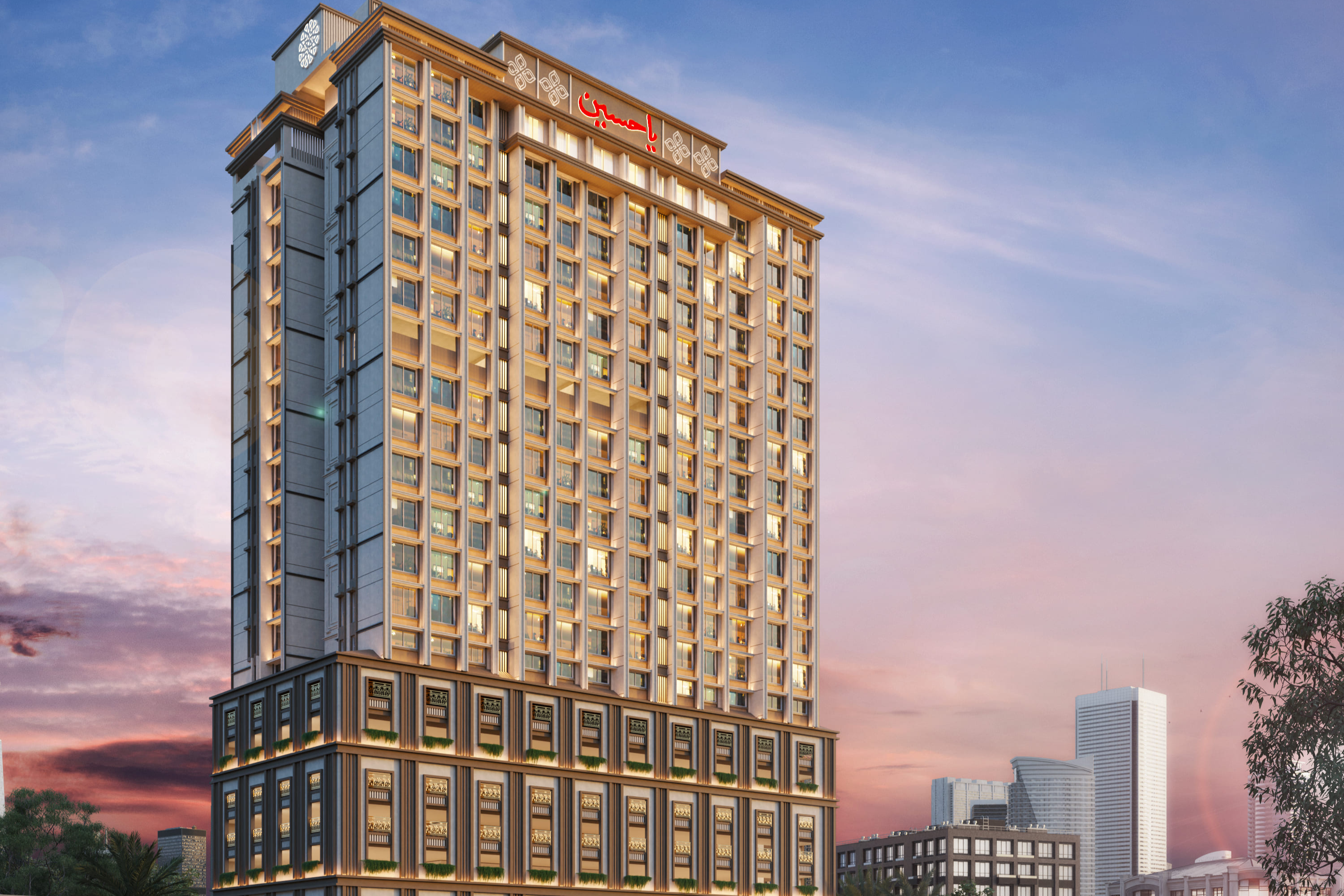 Continental Horizon upcoming luxury apartment living room in Mazgaon