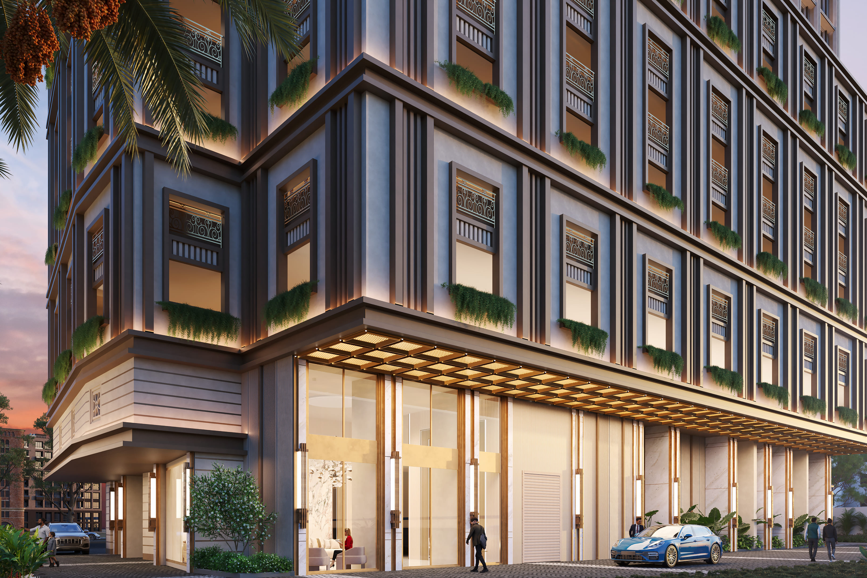 Continental Horizon luxury residential real estate project exterior Mazgaon