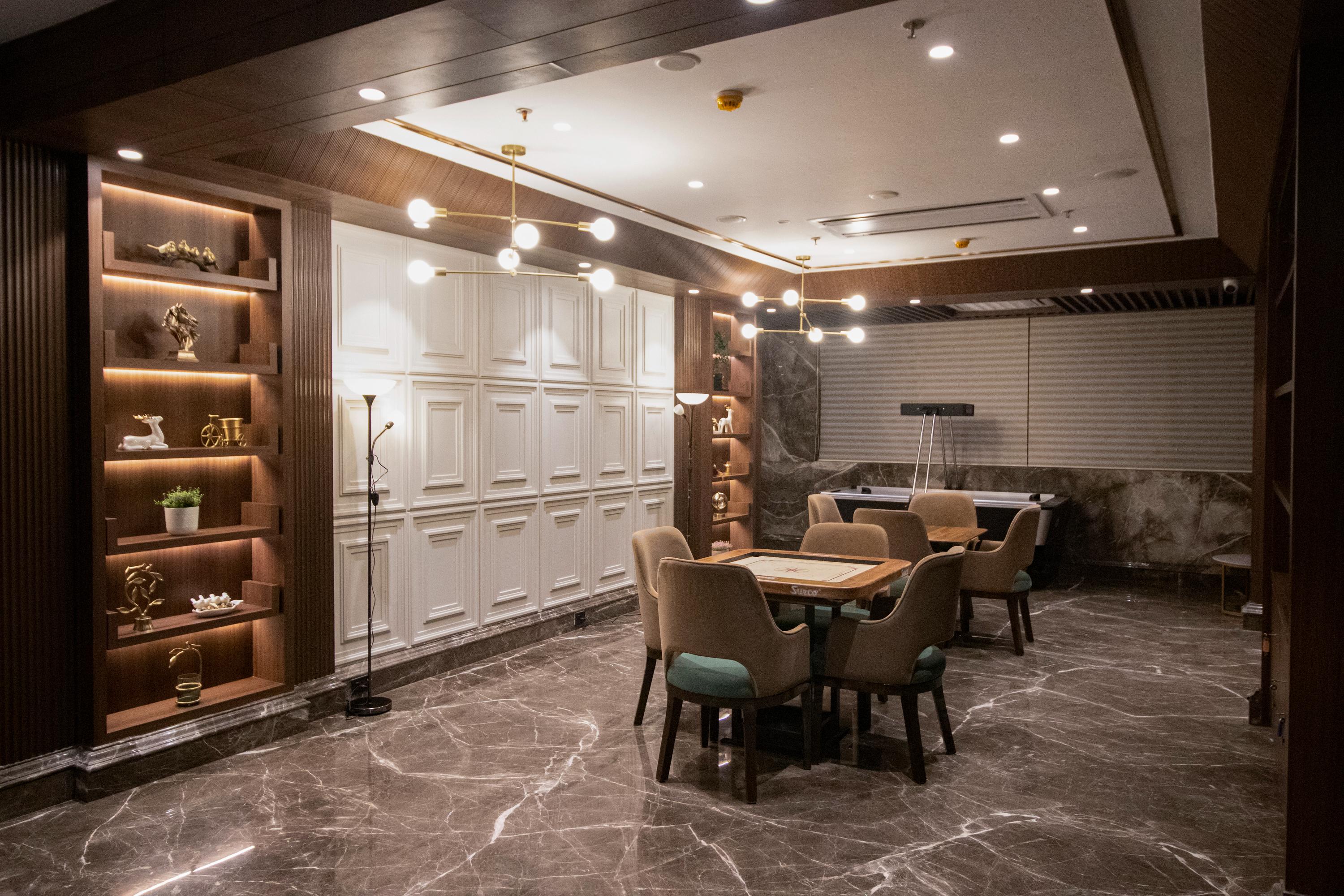 Continental Heights luxury 1 BHK apartment living room in Mazgaon