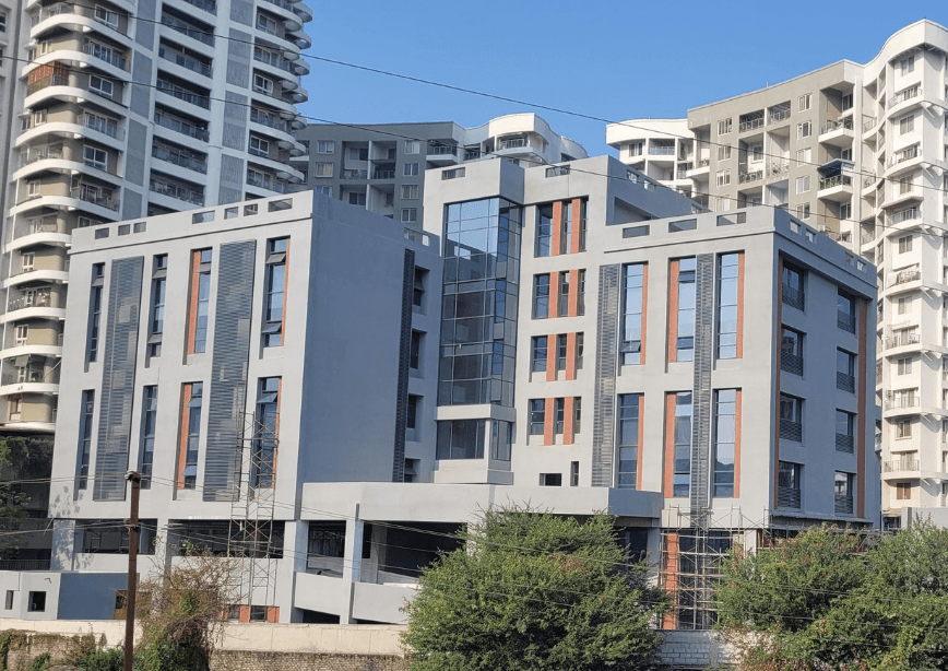 Healthcare Infrastructure Project Exterior View