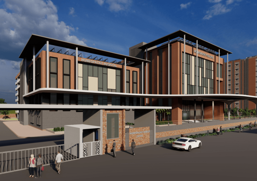 Modern Healthcare Facility Reception Area